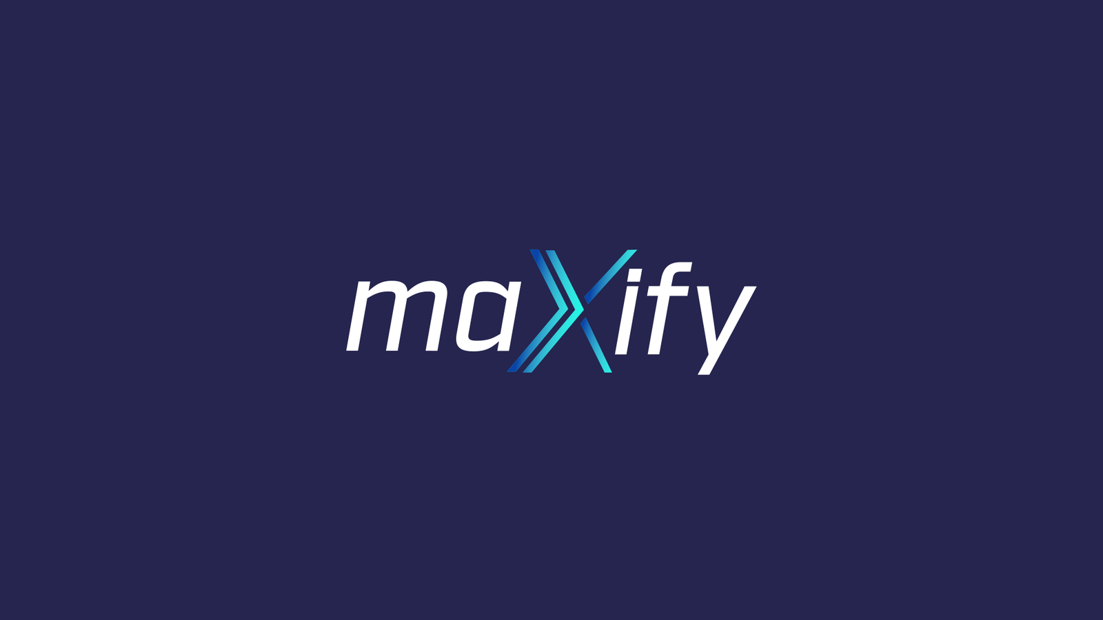 Maxify — Лого и цветова посока на Maxify