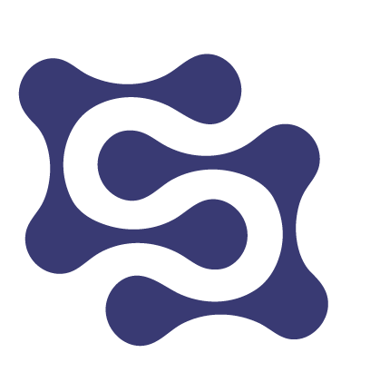 Самостоятелният лилав графичен знак на Salt Pro
